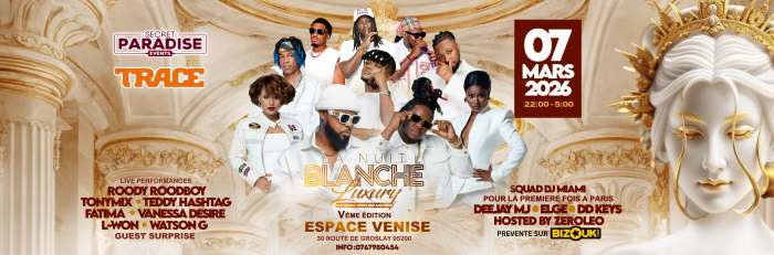 La Nuit Blanche Luxury – 5e édition : L’événement prestige qui illuminera Paris le 7 mars 2026