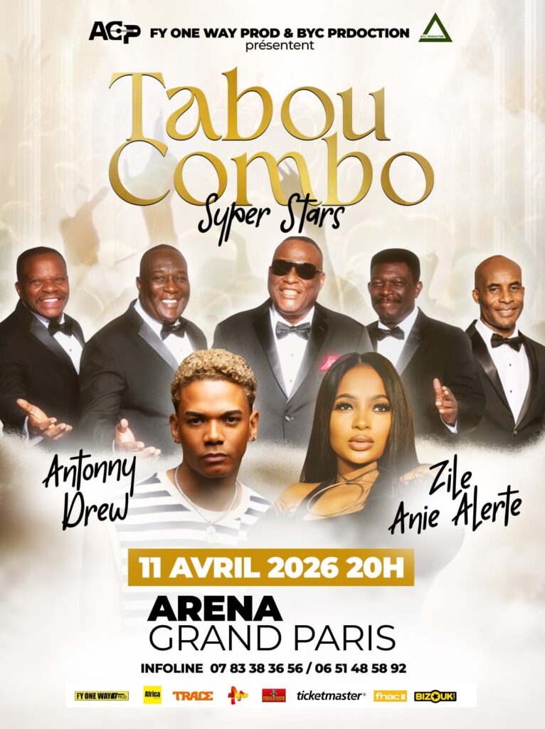 Tabou Combo en concert exceptionnel à Paris  une nuit historique à l’Arena Grand Paris.