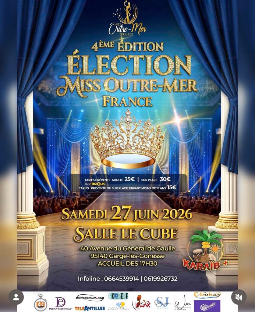 MISS OUTRE-MER FRANCE 2026 : UNE ÉLECTION QUI CÉLÈBRE LA BEAUTÉ, LA CULTURE ET L'EXCELLENCE DES TERRITOIRES ULTRAMARINS