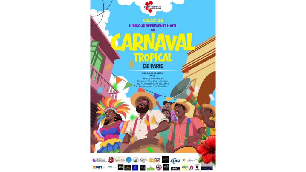 Hibiscus Haïti de France portera les couleurs haïtiennes au Carnaval Tropical de Paris.