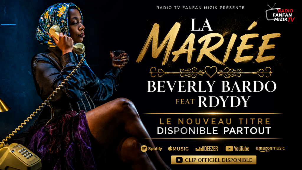 Beverly Bardo dévoile "LA MARIÉE", un nouveau single captivant en featuring avec Rdydy.